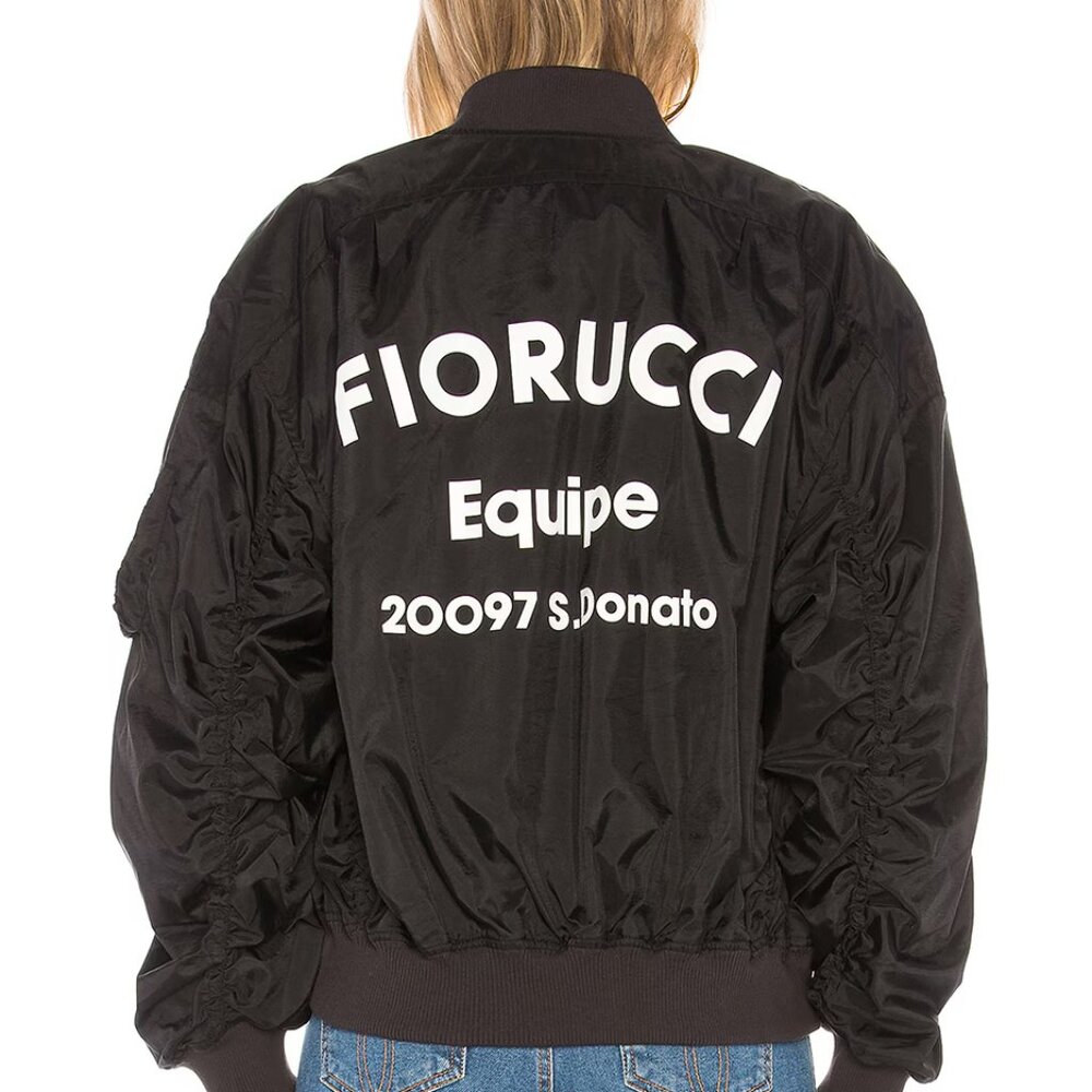 Fiorucci Black Lou Bomber Jacket